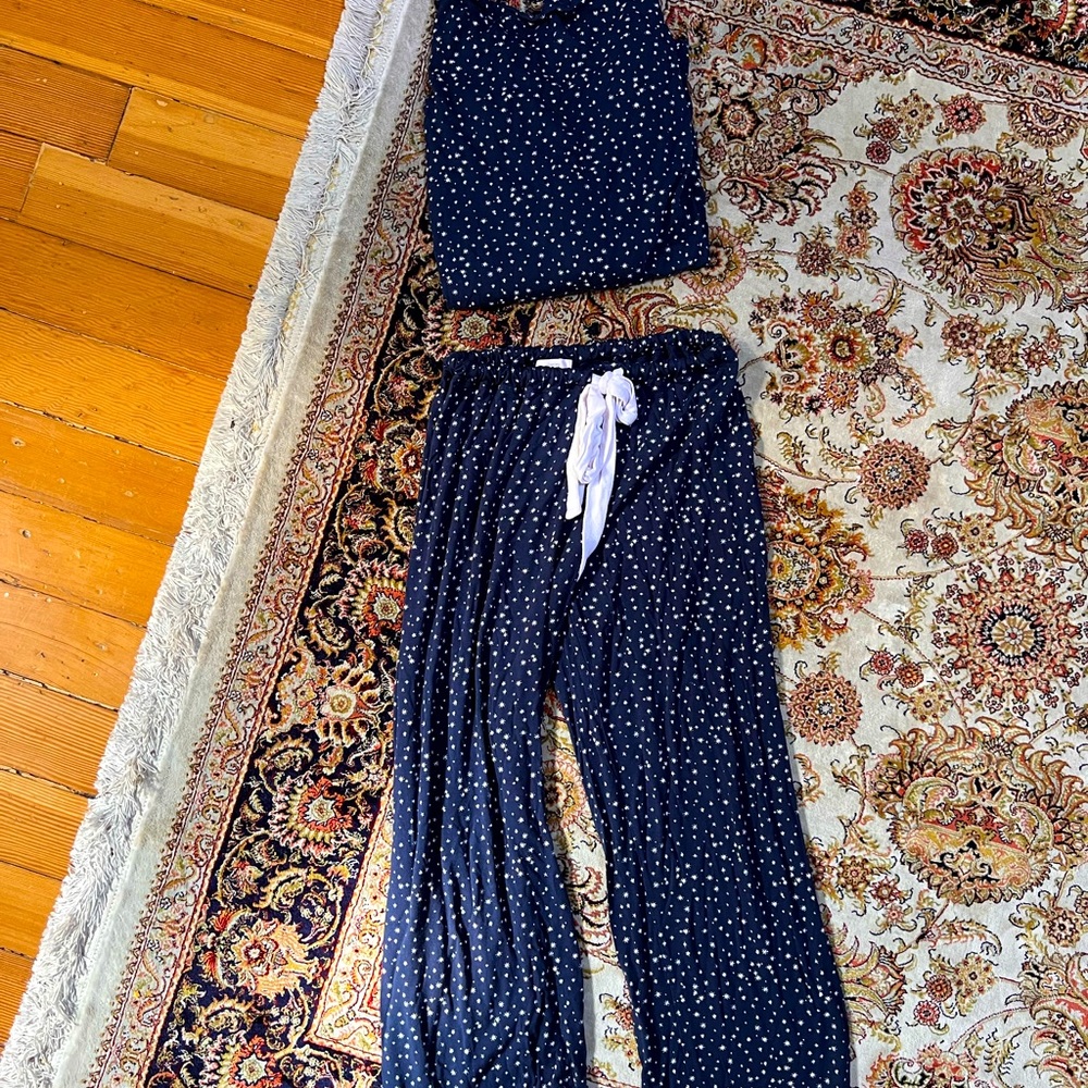 🌞2 for $40🌞 Eberjey pajama set S navy stars